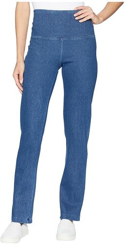 Denim Straight Leg (Mid Wash) Women's Jeans