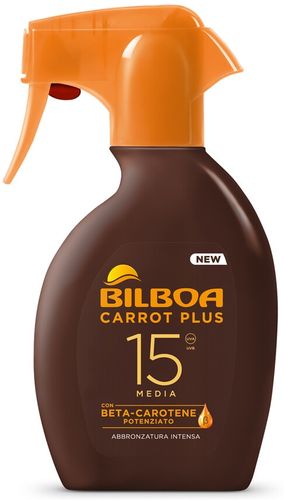 Carrot Plus Trigger Spf 15  Latte Solare 250.0 ml