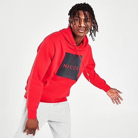 Nitid Hoodie in Red/Red Size Small Cotton/Polyester