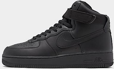 Air Force 1 High '07 Casual Shoes in Black/Black Size 12.0 Leather