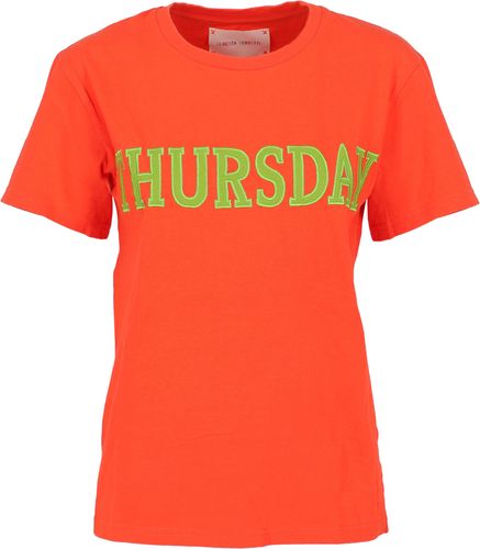 T-shirts And Top - Alberta Ferretti - In Orange Cotton