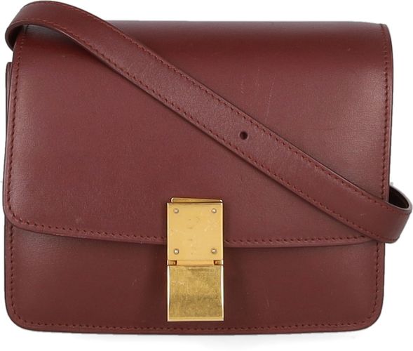 Shoulder Bags - Celine - In Burgundy Leather
