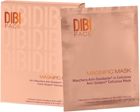 Face Magnific Mask Maschera Anti-Ossidante in Cellulosa 5 pz