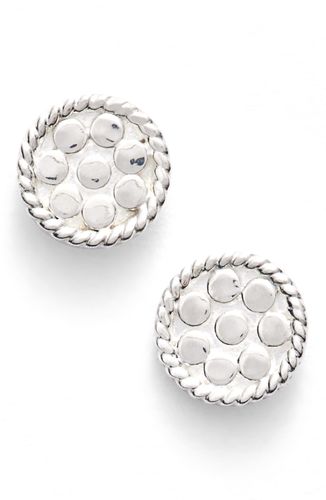 Mini Disc Stud Earrings