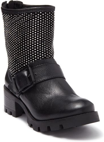 Schutz Galena Studded Leather Moto Boot at Nordstrom Rack