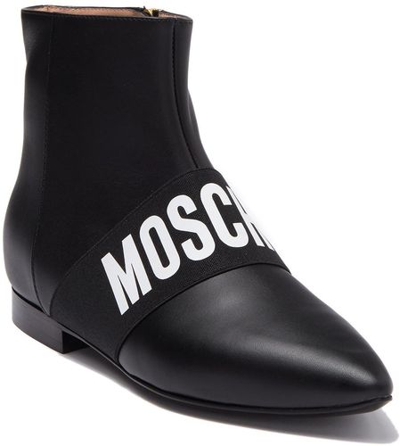 MOSCHINO Pointed Toe Boot at Nordstrom Rack