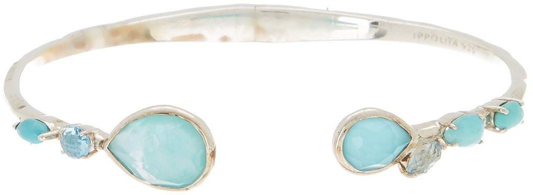 Ippolita Sterling Silver Rock Candy Mixed Stone Cuff Bracelet at Nordstrom Rack