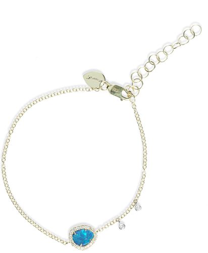 Opal & Diamond Bracelet