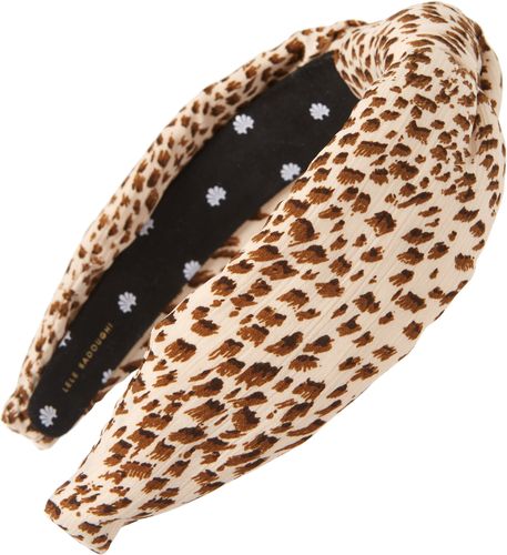 Leopard Print Knotted Headband