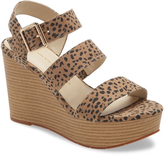 Individuality Vegan Platform Wedge Sandal