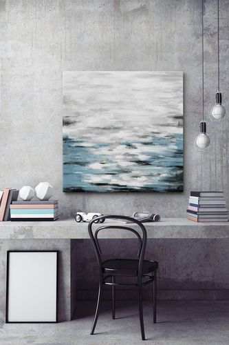 Marmont Hill Inc. Ocean Rays Painting Print on Wrapped Canvas - 48"x48" at Nordstrom Rack