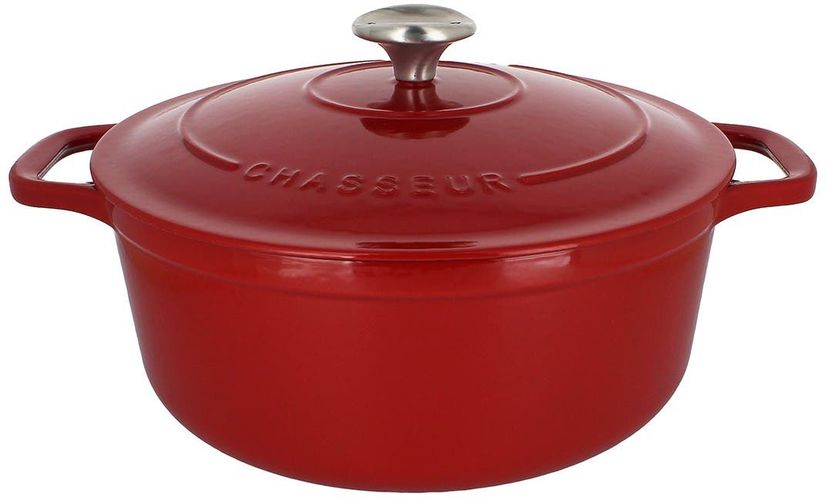 French Home 5.5 Quart Red French Enameled Cast Iron Round Dutch Oven at Nordstrom Rack