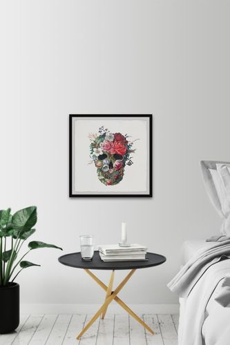 Marmont Hill Inc. Flower Face Framed Painting Print - 40"x40" at Nordstrom Rack