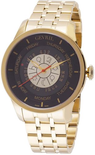 Gevril Men's Columbus Circle Bracelet Watch, 45mm at Nordstrom Rack