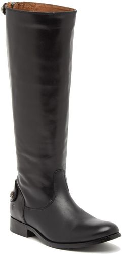 Frye Melissa Button Back Zip Leather Boot at Nordstrom Rack