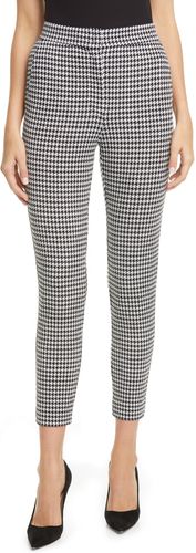 Max Mara Bruno Houndstooth Knit Ankle Pants at Nordstrom Rack