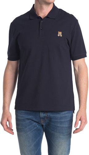 MOSCHINO Teddy Patch Knit Polo at Nordstrom Rack