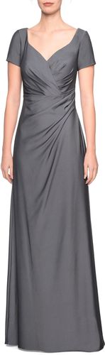 Sweetheart Neck Jersey Gown