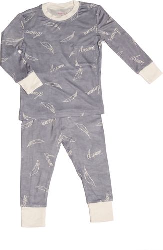 Infant Boy's Baby Grey By Everly Grey Emerson Fitted Two-Piece Pajamas