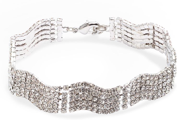 Swag Line Crystal Bracelet