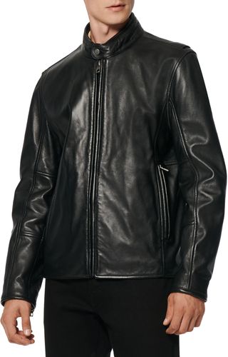 Hobe Leather Racer Jacket