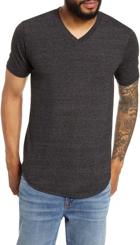 Triblend Scallop V-Neck T-Shirt