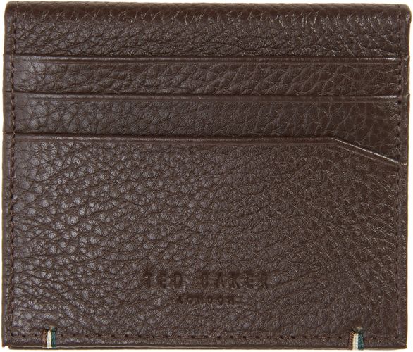 Leather Card Case - Brown