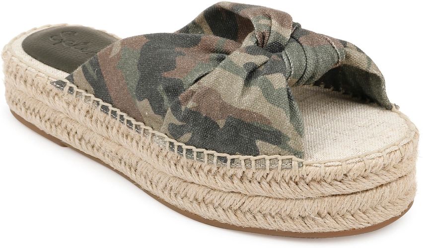 Albany Espadrille Platform Slide Sandal