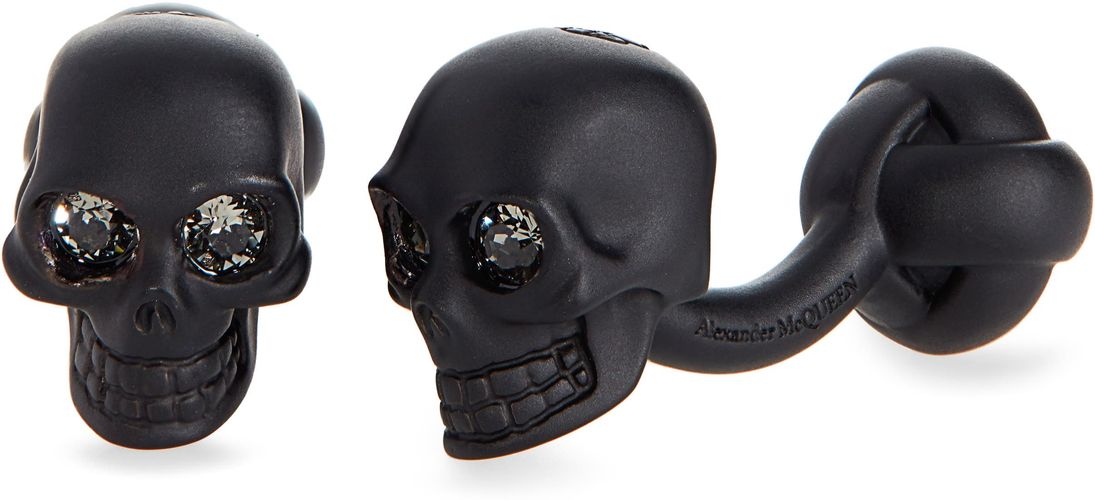 Black Skull Cuff Links