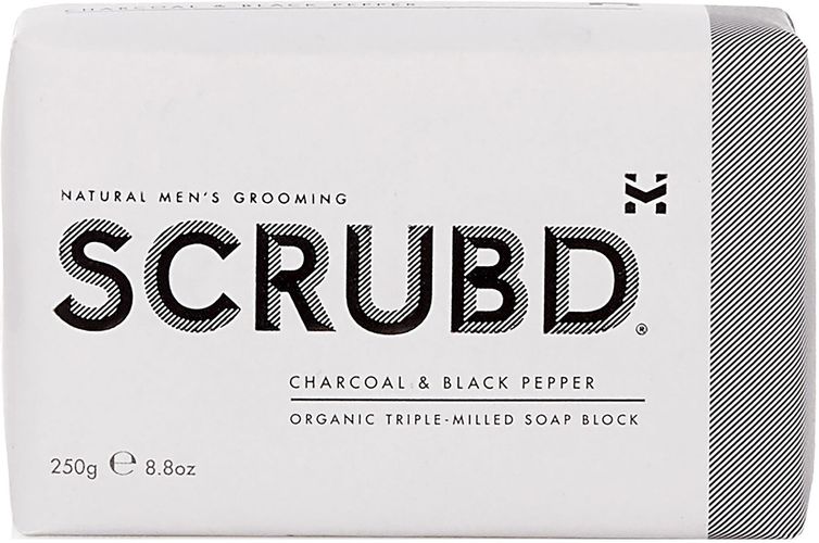 Charcoal & Black Pepper Organic Triple-Milled Soap Block (Nordstrom Exclusive)