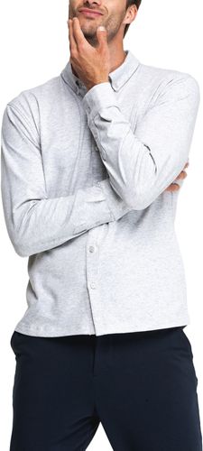 Swet Tailer Mindful Knit Button-Down Shirt