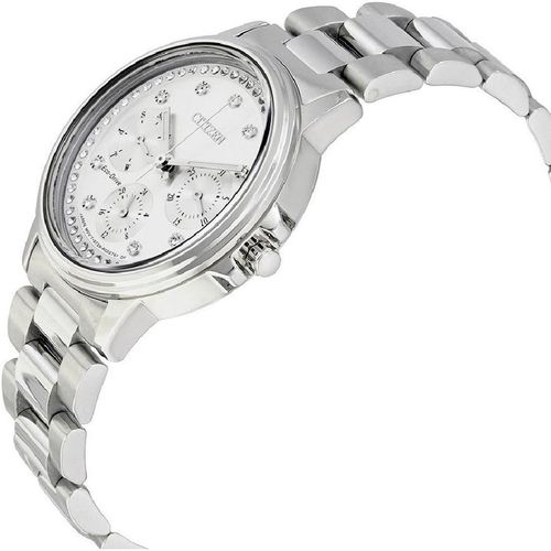 Citizen Women's Silhouette Crystal Eco-Drive Stainless Steel Watch, 36mm at Nordstrom Rack