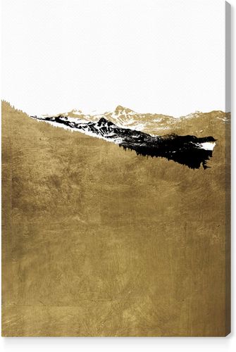 Golden Hike Canvas Wall Art