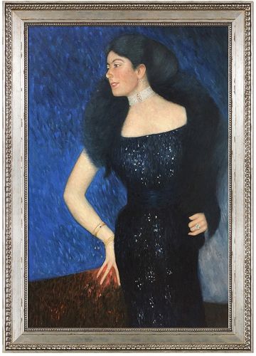 Overstock Art Portrait of Rose von Rosthorn-Friedmann Framed Painting by Gustav Klimt at Nordstrom Rack