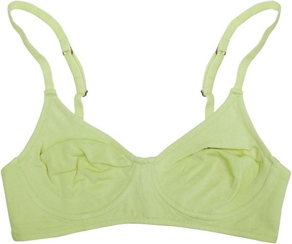 Plant Dyed Organic Cotton Full Cup Wire Free Bra