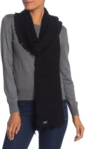 UGG Side Fringe Knit Scarf at Nordstrom Rack