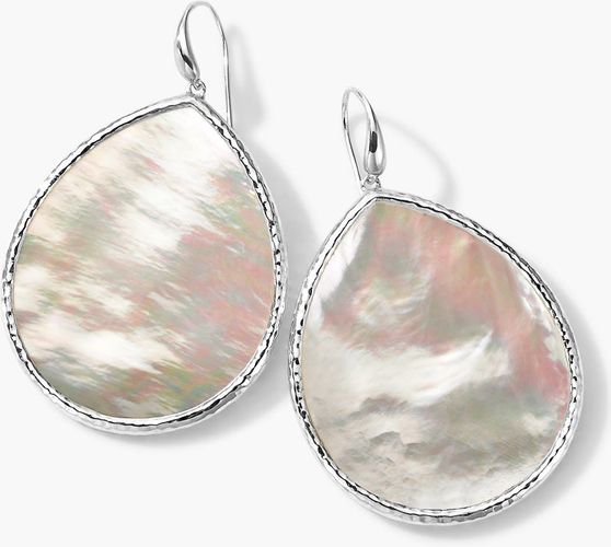 'Polished Rock Candy' Large Teardrop Earrings