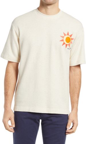 Sun Embroidered Men's T-Shirt