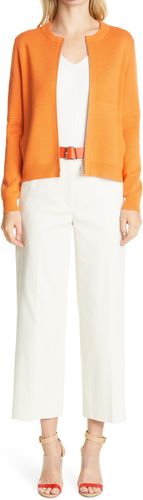 Christelle Double Face Crop Wide Leg Pants