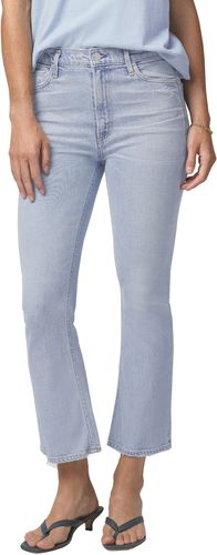 Demy High Waist Crop Flare Jeans