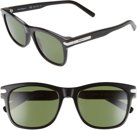 Capsule 54mm Rectangle Sunglasses - Black