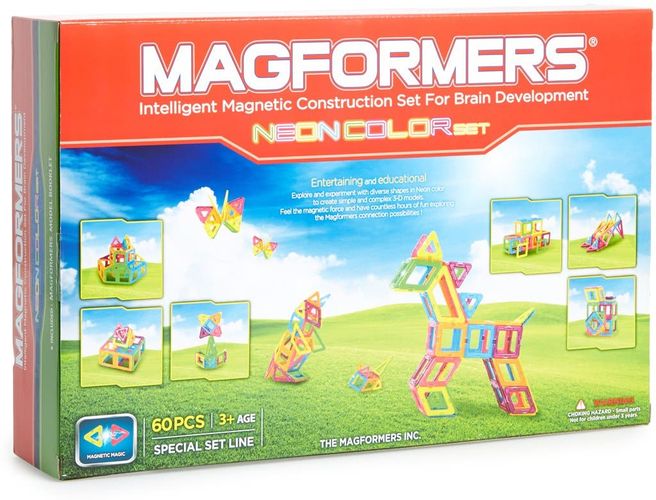 Boy's Magformers Magnetic 3D Construction Set