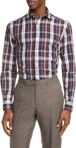 Ermenegildo Zegna LARGE PLAID SPORT SHIRT CLASSIC at Nordstrom Rack