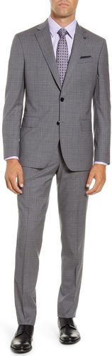 Ted Baker London Jay Trim Fit Plaid Wool Suit at Nordstrom Rack