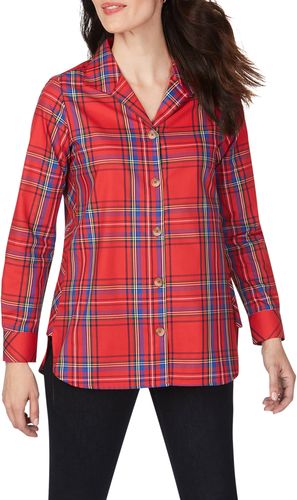 Pandora Emerson Tartan Wrinkle-Free Tunic Shirt