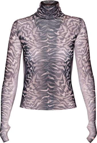 Zadie Semi Sheer Turtleneck