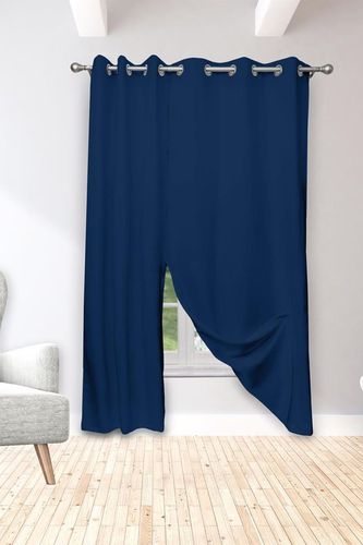 Duck River Textile Isaac Solid Magnetic Magnetic Blackout Curtain Set - Royal Blue at Nordstrom Rack