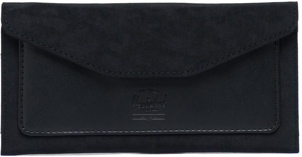 Herschel Supply Co Large Orion Rfid Canvas & Leather Wallet - Black