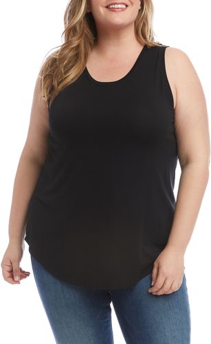 Plus Size Women's Karen Kane Shirttail Tank