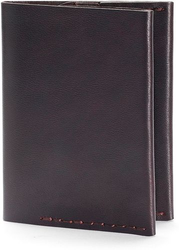 No. 4 Leather Wallet - Burgundy